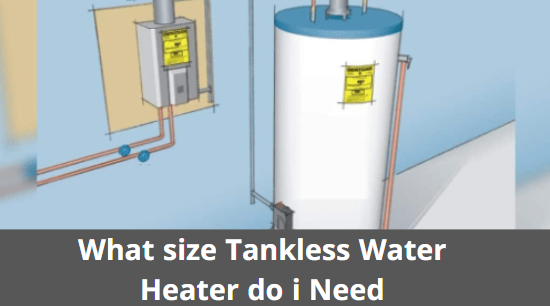 What size Tankless Water Heater do i Need