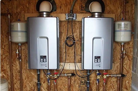 What size water heater for family of 4