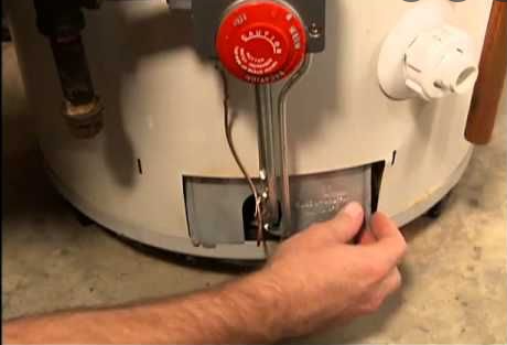how to light a water heater with electronic pilot