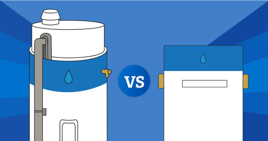 Hybrid Water Heater vs Tankless 1