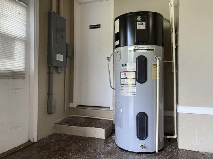 Hybrid tankless water heater